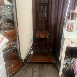 3 Shelf Eiffel Tower Cast Iron Stand