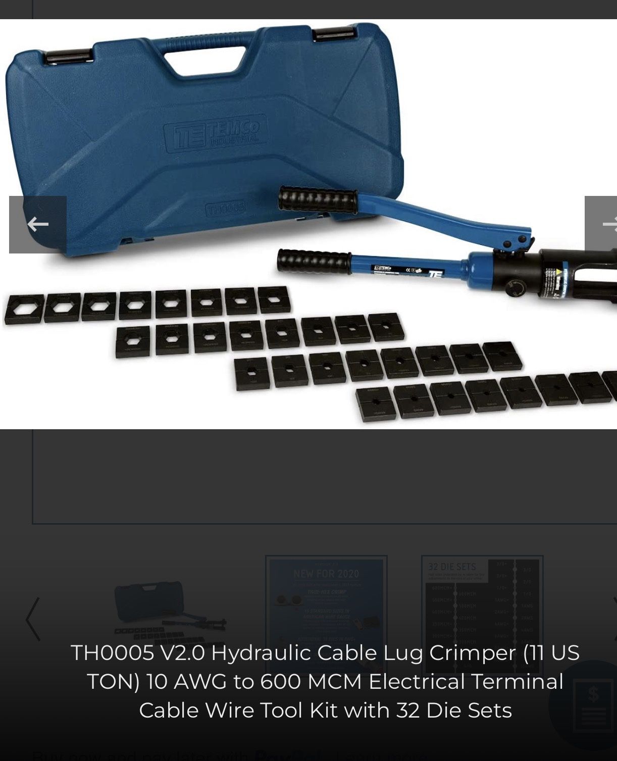 Hydraulic Crimping Tool TH0005