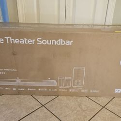 LG S90TR Home Theater Soundbar with Dolby Atmos and Rear Speakers, BRAND NEW/SEALED BOX!