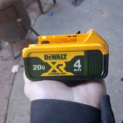 Dewalt XR batteries
