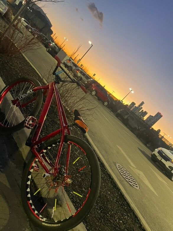 Red Chenga Mafia Bike