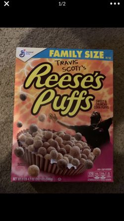 Travis Scott Reese’s puff cereal