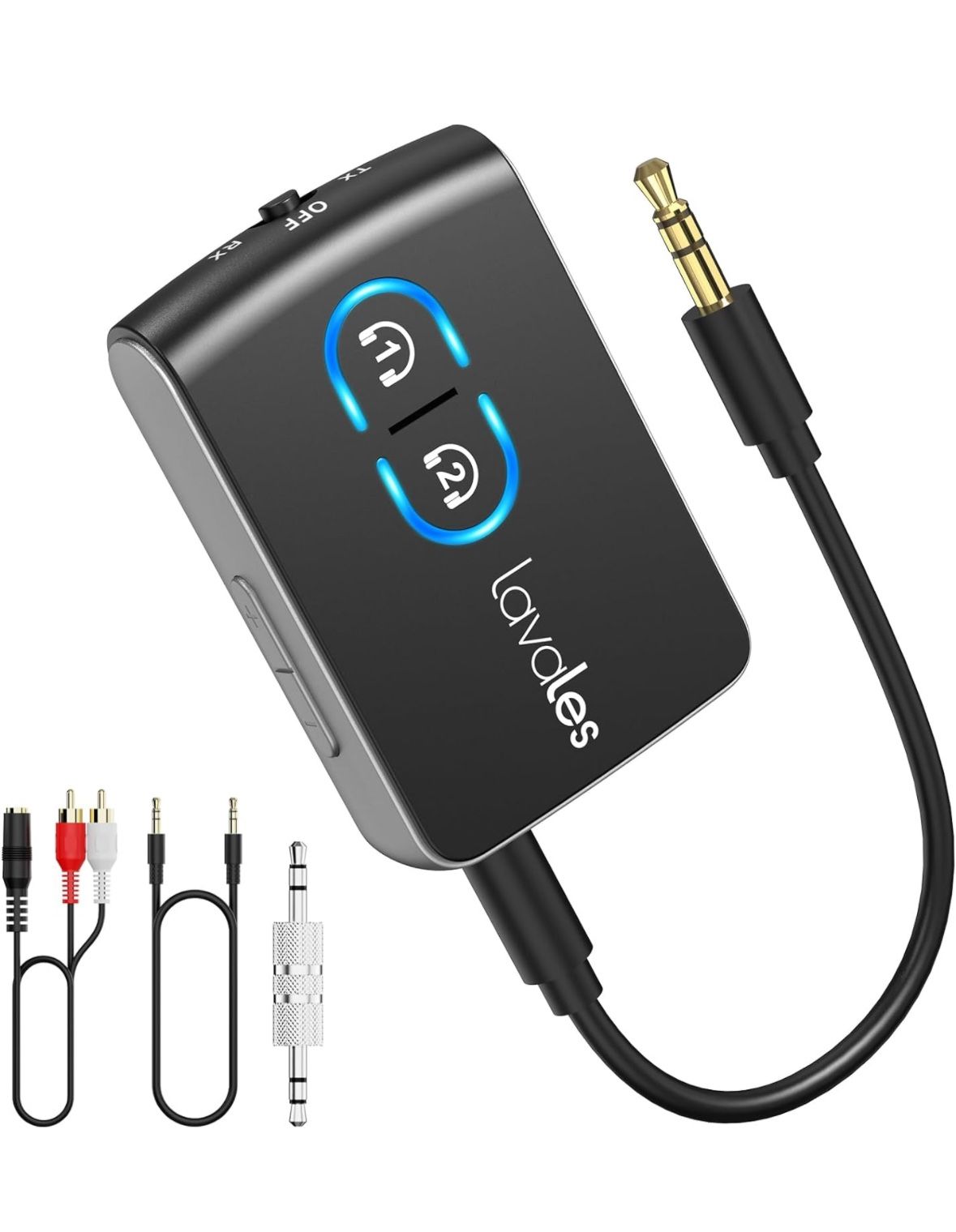 Lavales ML302 Bluetooth 5.3 Wireless Audio Transmitter Receiver Adapter