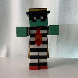 McDonald’s Minecraft Zombie Hamburglar Happy Meal Figure Toy Limited Edition