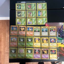 Collection Of old Pokemon Cards
