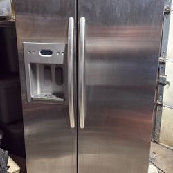 Refrigerator Kitchen Aid  Stainless Steel 