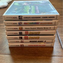 7 Nintendo 3Ds Games