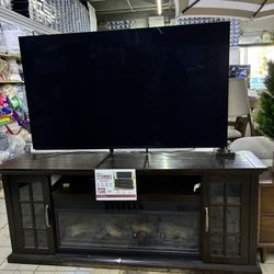 Tresanti TV Console with Electric Fireplace & Fan