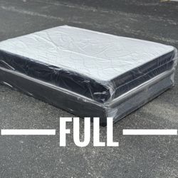 NEW Mattress Full Size With Box Spring // Offer  🚚