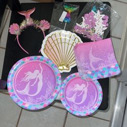Mermaid Theme Party Supplies