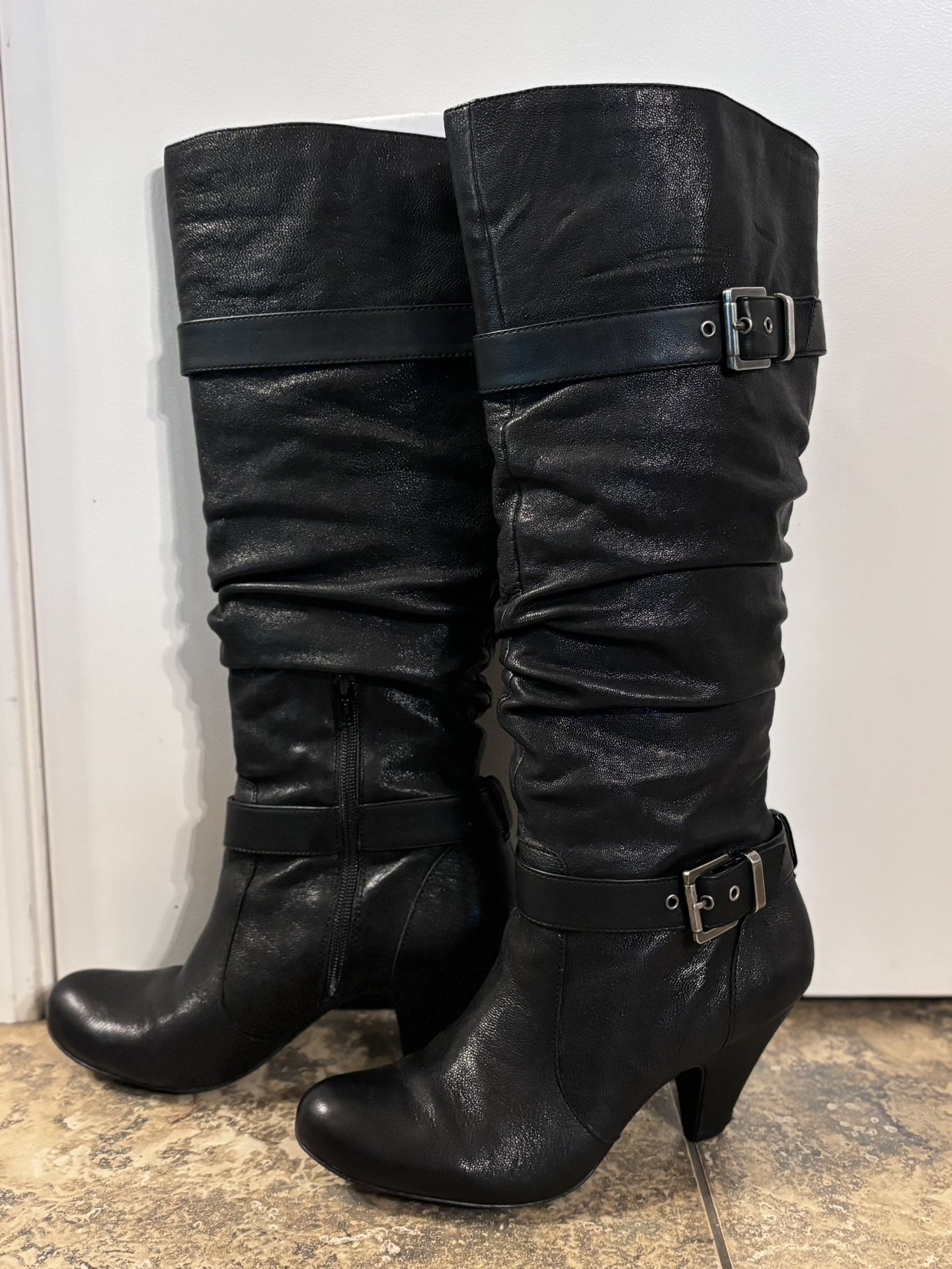 Jessica Simpson Black Boots 