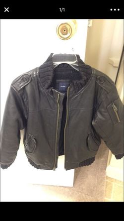 Boys Gap Size 5 Leather Bomber