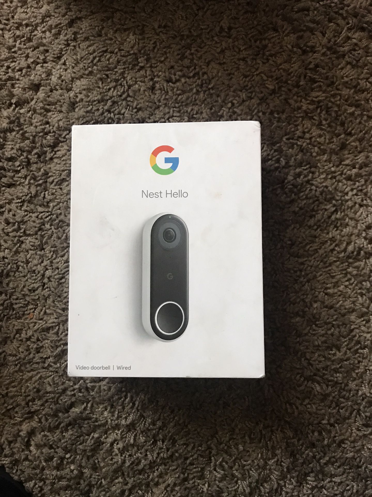 Google nest doorbell camera