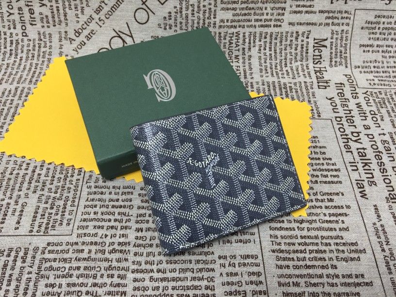 Goyard Victoire Wallet Grey
