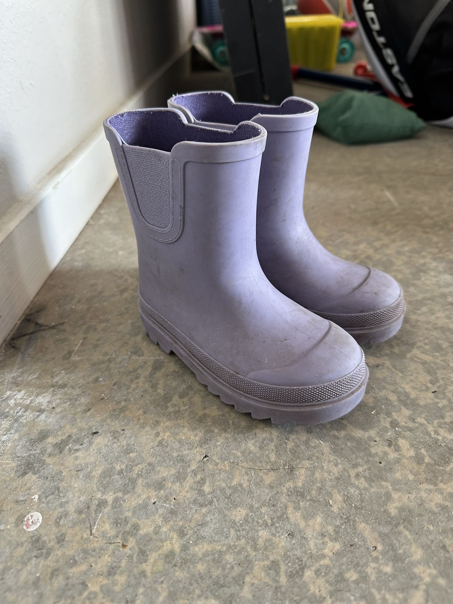 Toddler Girl Purple Rain Boots - Zara