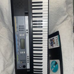 Yamaha YPT - 240 61 Key Digital Piano Starter Pack W/ DVD/CD For Beginners