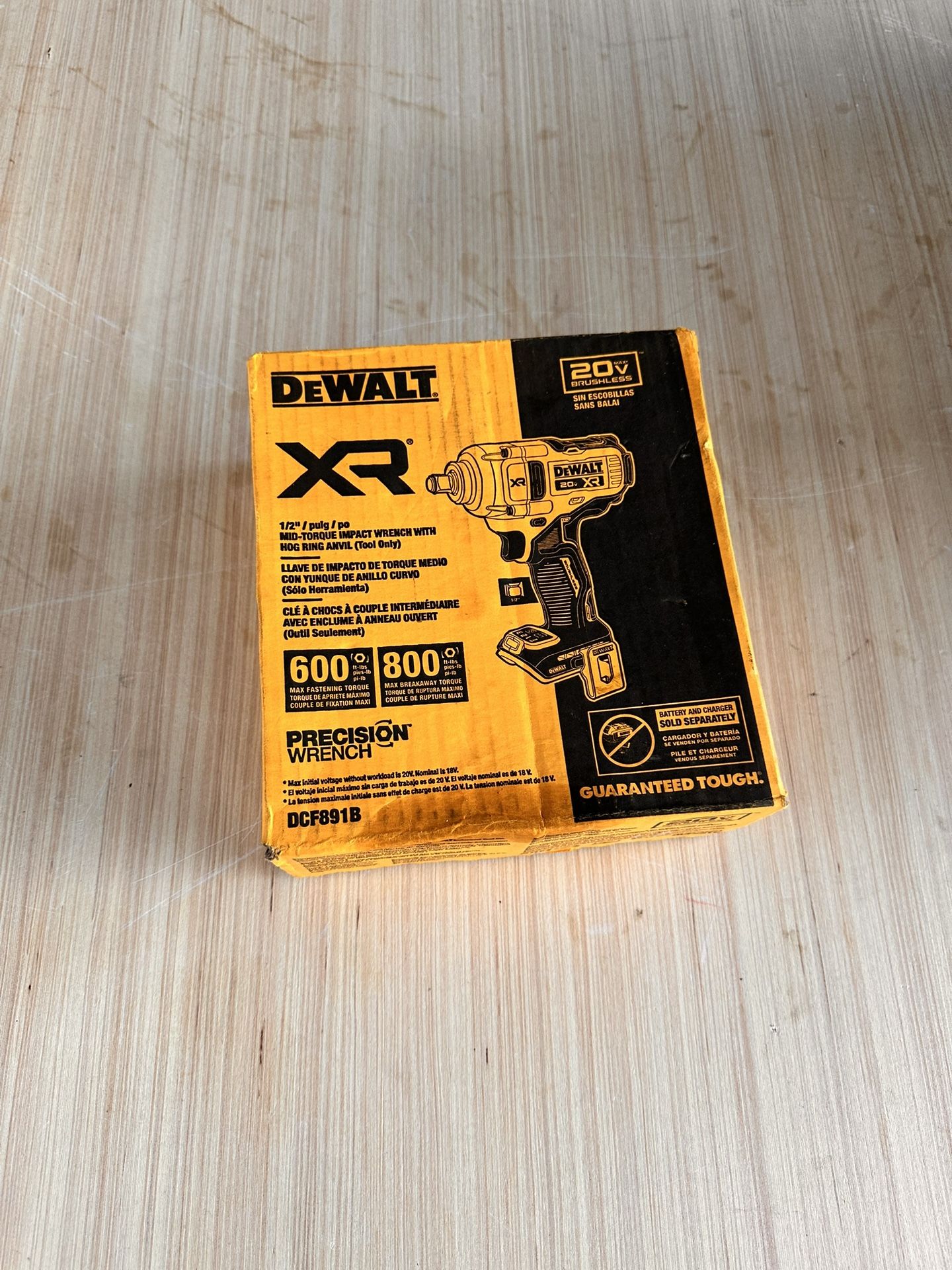 📌DEWALT 20V MAX XR Cordless 1/2 in. Impact Wrench (Tool Only) 👉PRECIO FIRME NO MENOS👉$160