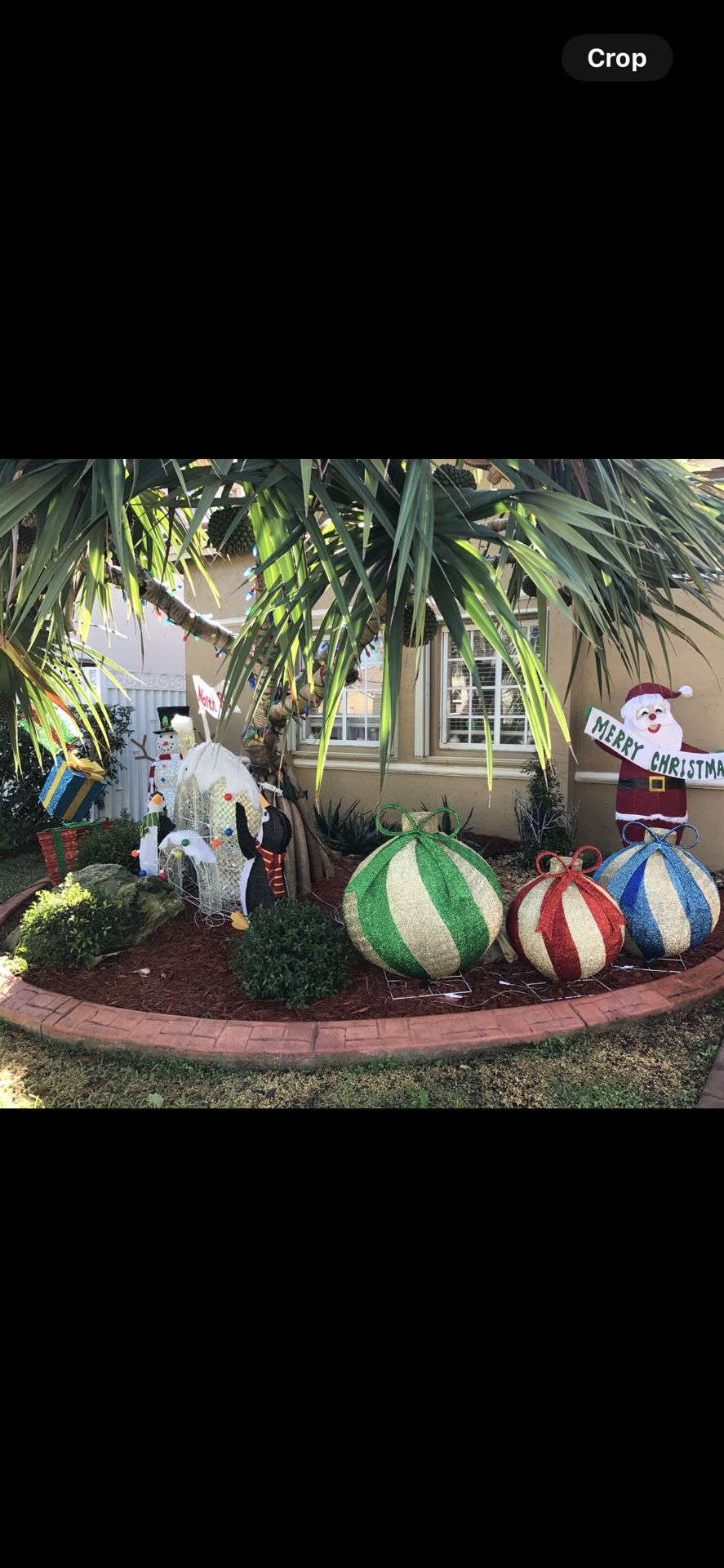 Outdoor Christmas Oversized Decorations