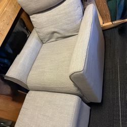 Nursery Glider & Ottoman