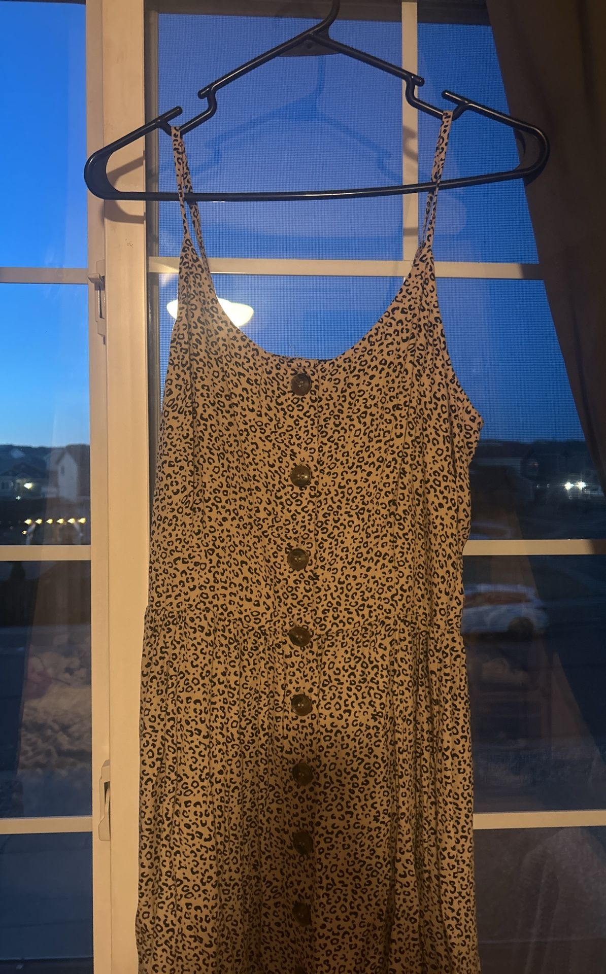 Cute Leopard Print Sundress