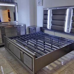 New 4pc Bedroom Set In Box Buy Now Pay Later $39 Down Starting At $699