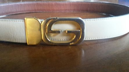 Vintage reversible Gucci belt