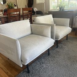 Design Within Reach Muuto Armchairs 