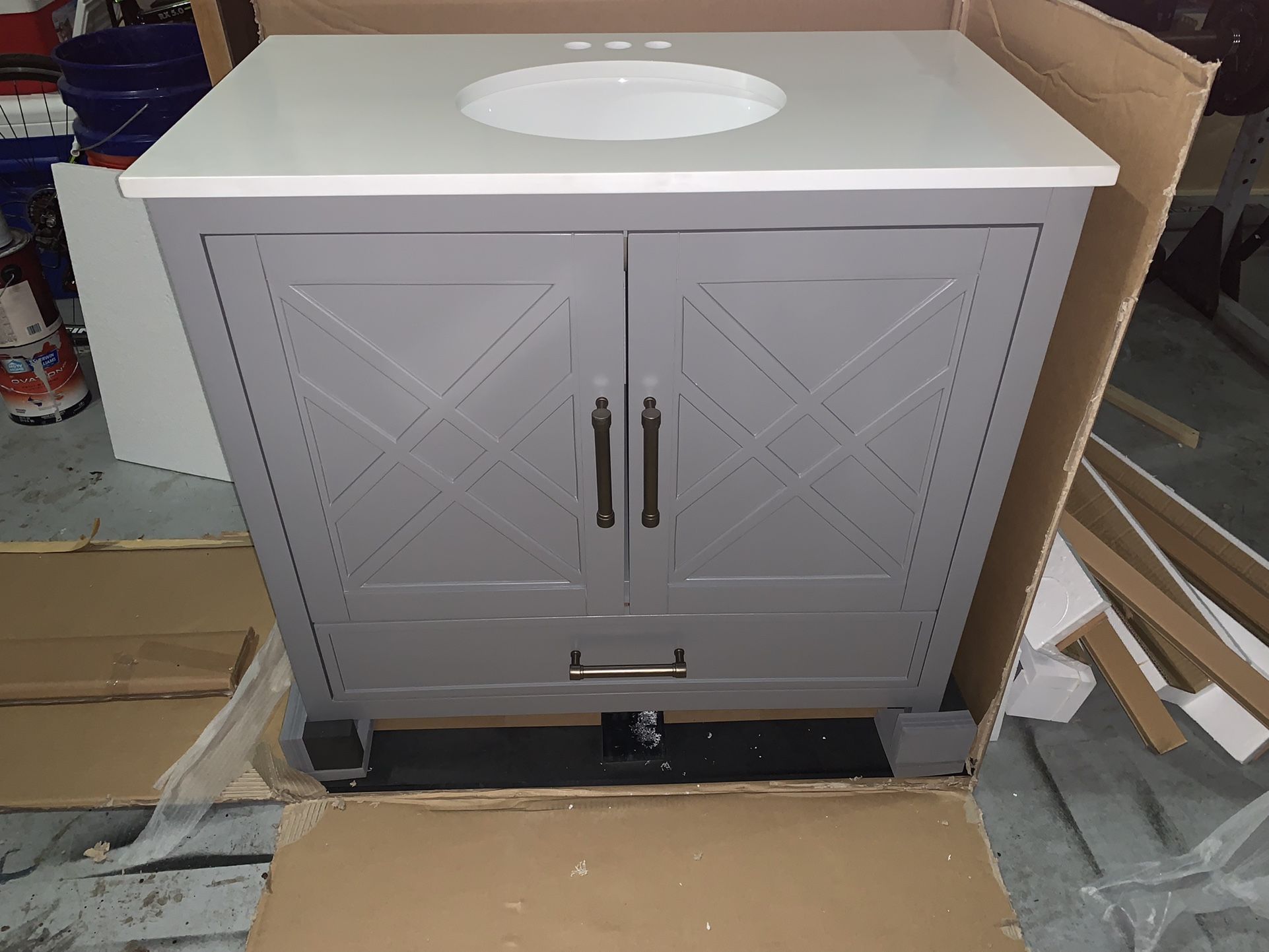 36 Inch Bathroom Vanity 