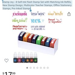 Teacher Stamps Set