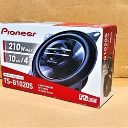 Pioneer TS-G1020S Car Speakers Set 4" 2-Way Coaxial Speaker System 210 Watts 🚨 Payment Options Available 🚨 No Credit Needed 🚨 