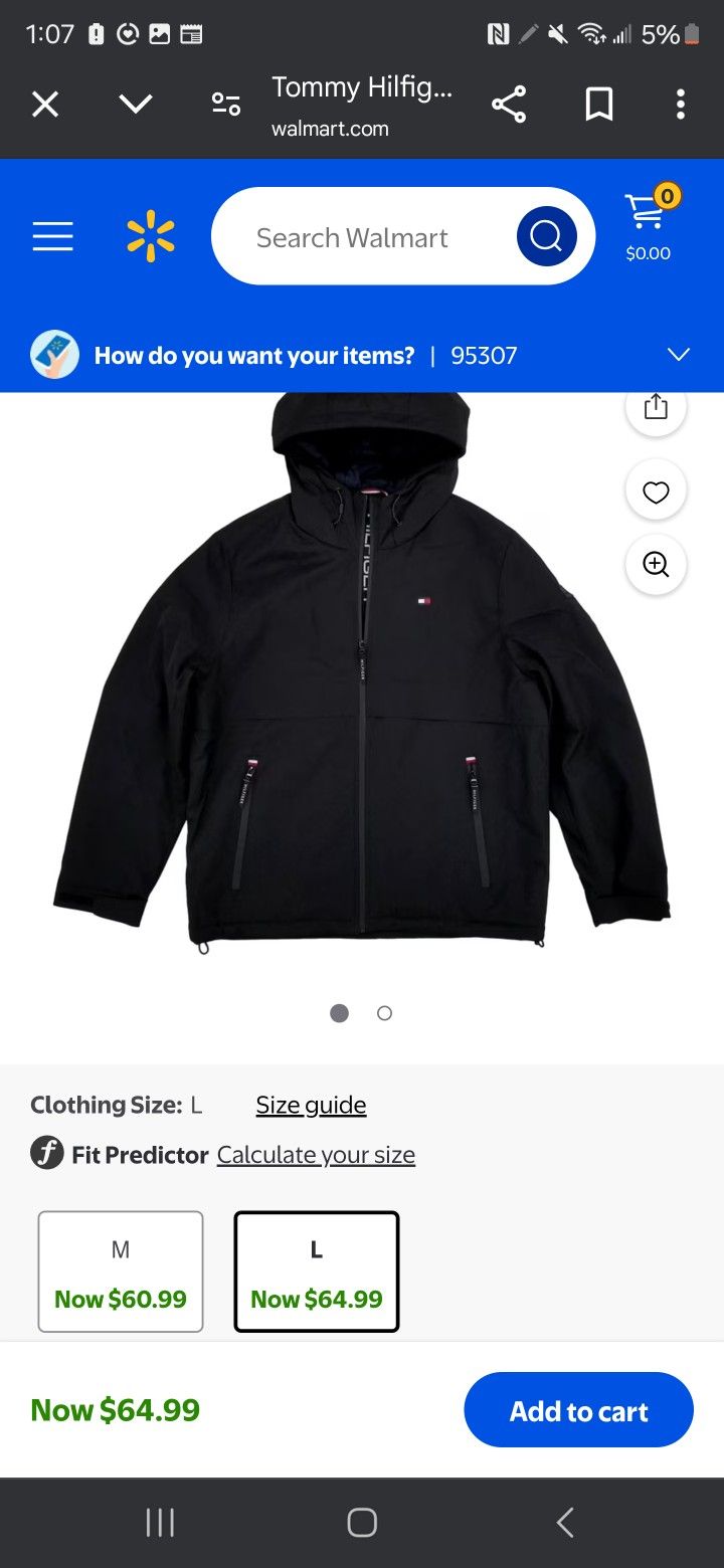 Like New Tommy Hilfiger Jacket XL MENS