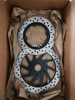Honda rebel 500 Brake disc and brake pads. Front and rear.