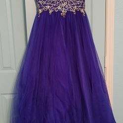 Formal Dress-Royal Blue