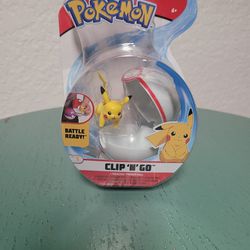 Pokemon Clip N Go Pikachu 