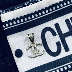 14 K Coco Chanel Necklace Pendant 