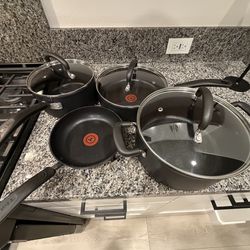 Teflon pots and pan
