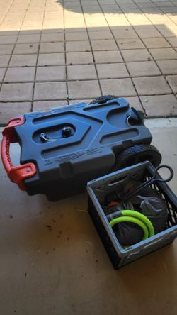 Rhino Gray/black water tank