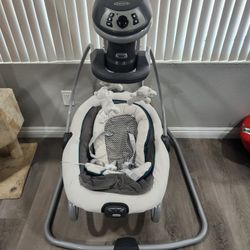 Graco DuetSoothe Swing and Rocker with Removable Swing Seat