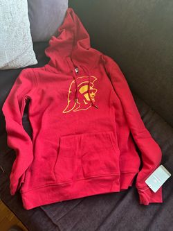 USC Trojans Pullover Hoodie with Tags- Size M