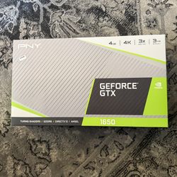 PNY G-Force GTX 1650 Brand NEW