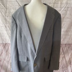 Mens Grey Sports Coat Blazer 