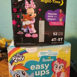 Pull Ups Para Niña/$25 Each (Cada Caja)