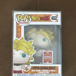 Dragon Ball Z Super Saiyan Broly Funko Pop 402 Limited Edition🔥