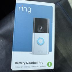Ring Battery Doorbell PRO