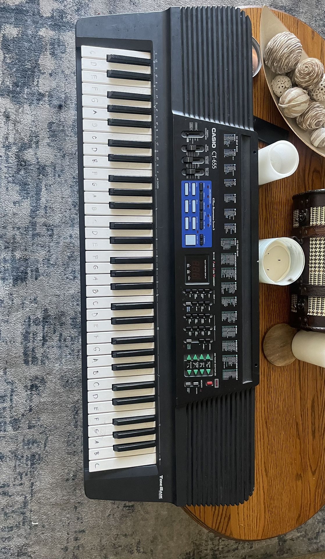 CASIO CT655 Keyboard/Synthesizer
