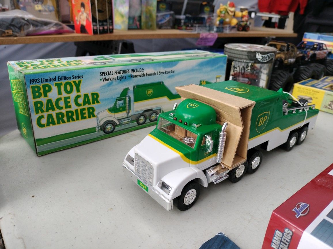BP - Toy Race Car Carrier - New In Box