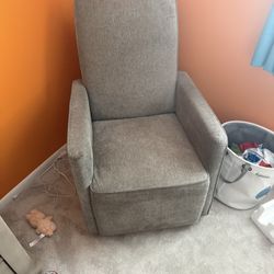 Nursery Glider and Ottoman