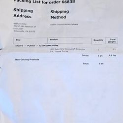 NEW URD SuperGrip Performance Crankshaft Pulley - Toyota 3.4L 5VZ-FE