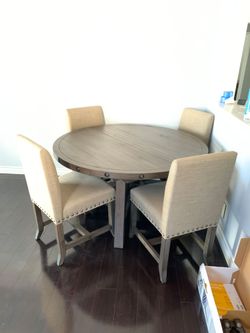 4 chair dining set