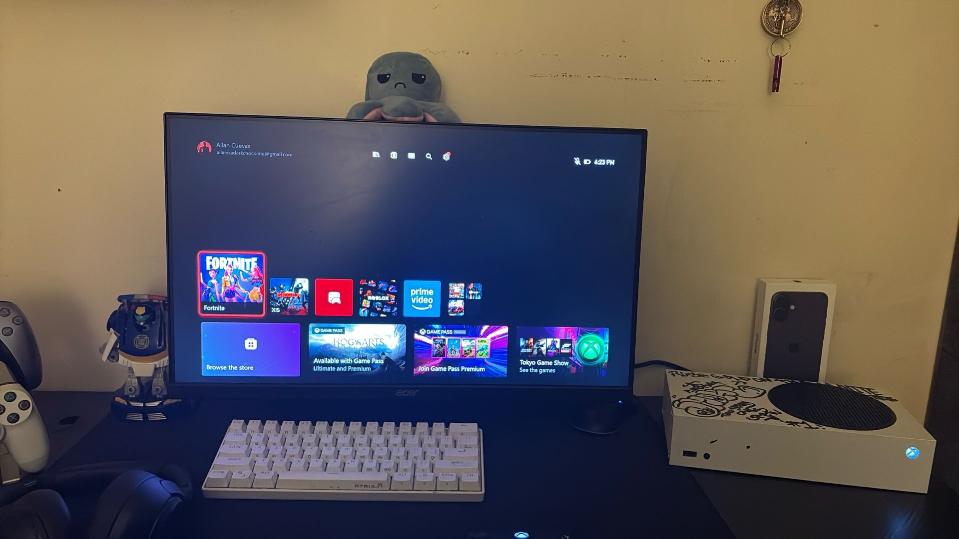 xbox series s set up